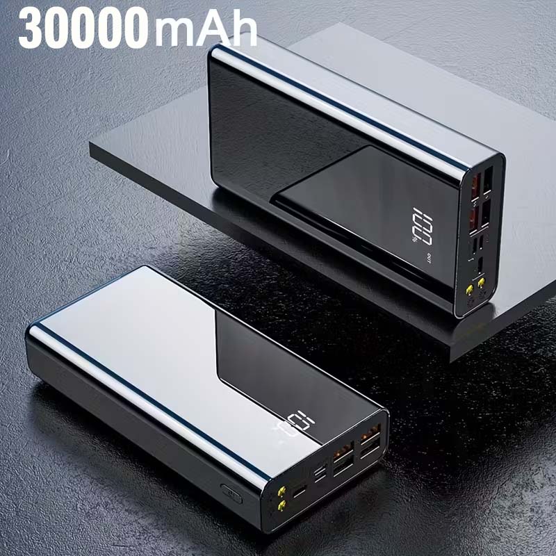 Smartwatch Phone Watches - Portable Charger 30000mah Power Bank, USB-C