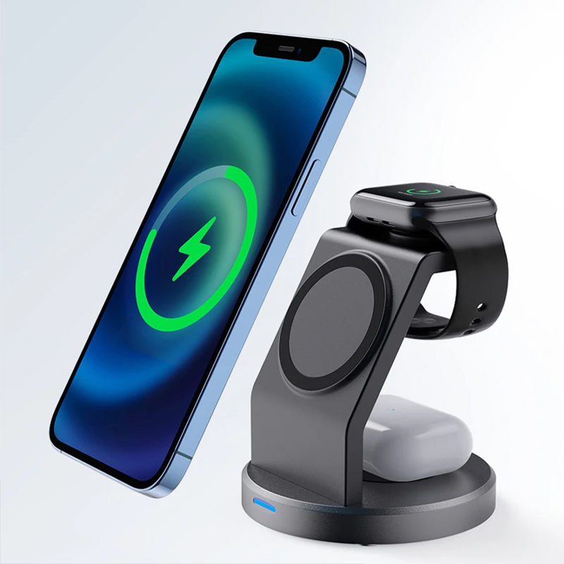 Smartwatch Phone Watches - 3 In 1 Wireless Charger Stand