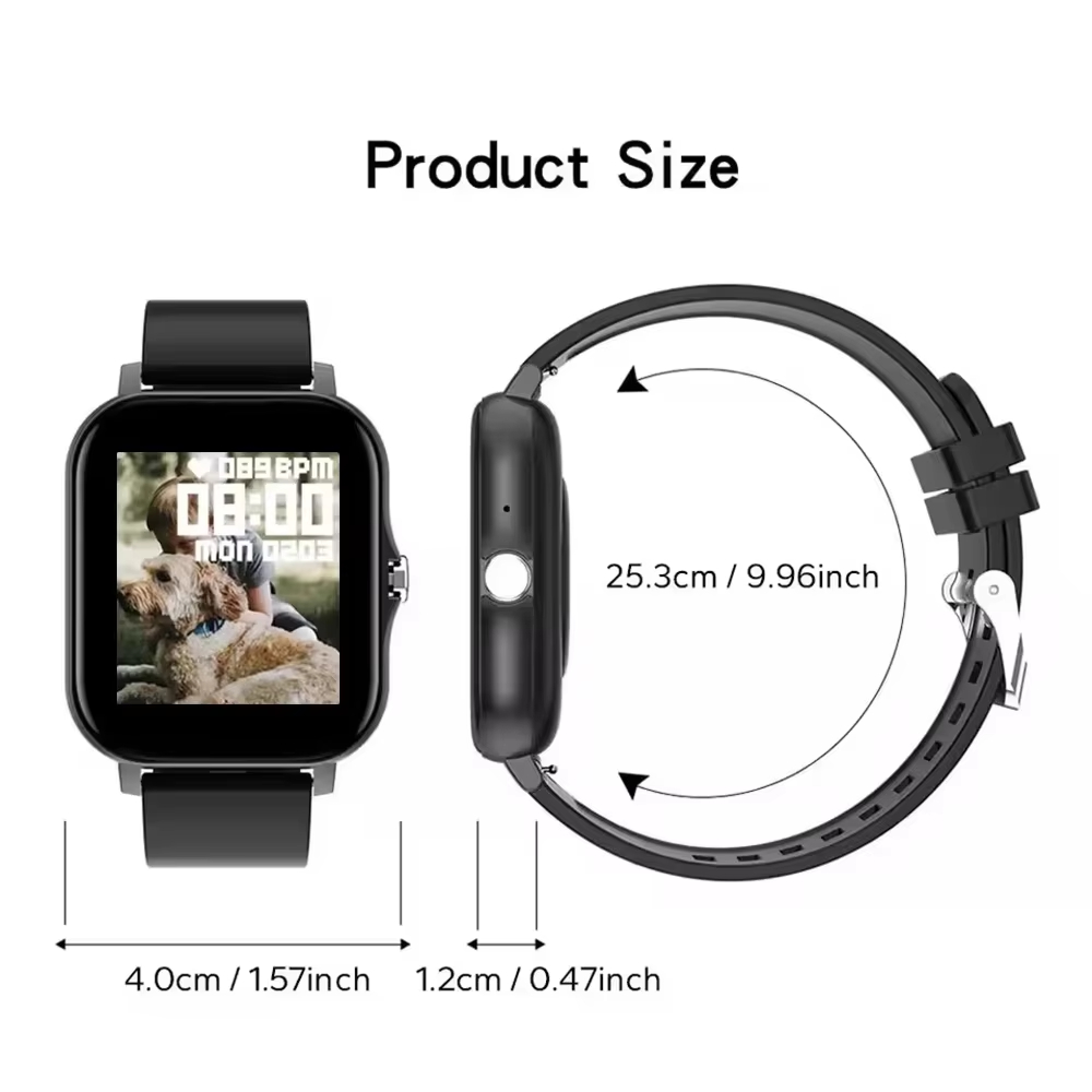Lenovo 2026 New Full Touch Scr - Smartwatch Square Watches For Men 评论和价格