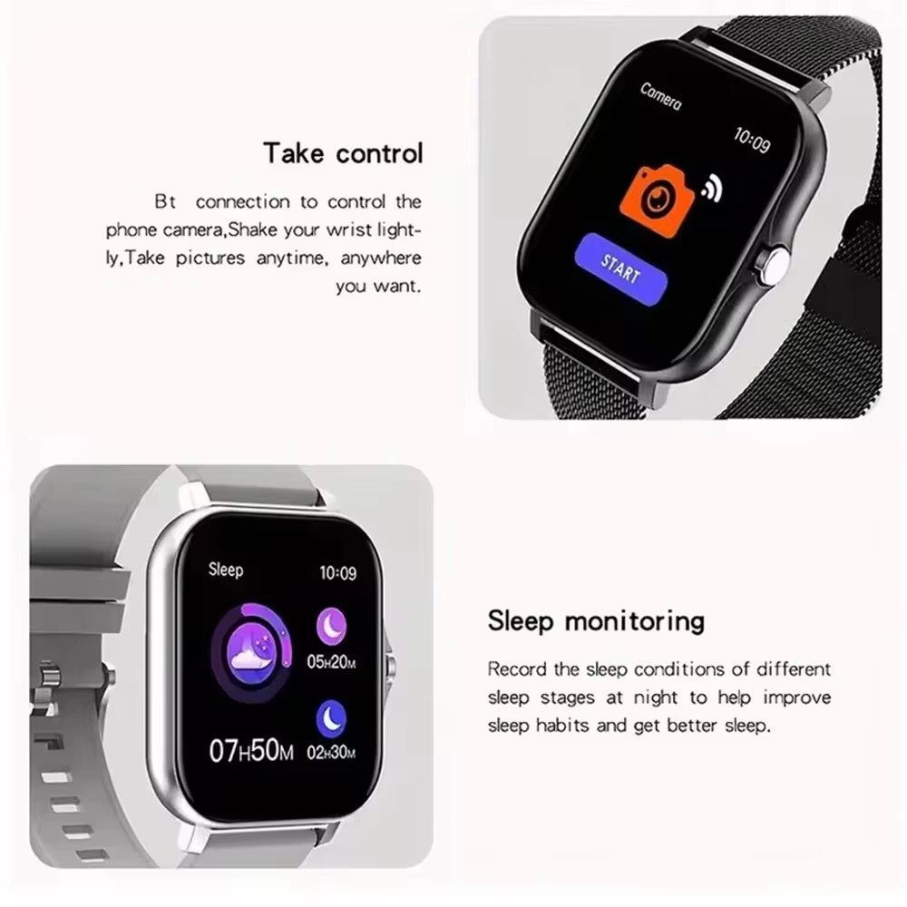 Lenovo 2026 New Full Touch Scr - Smartwatch Square Watches For Men 评论和价格