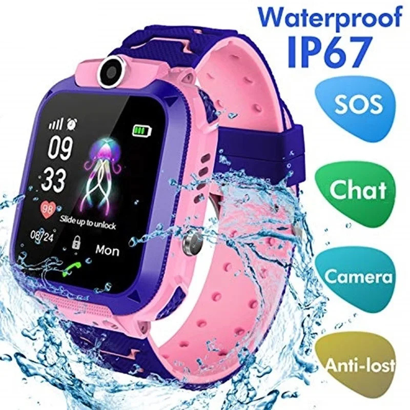2G Kids Smart Watch SOS Call L - Smartwatch Digital Watches For Girls 评论和价格