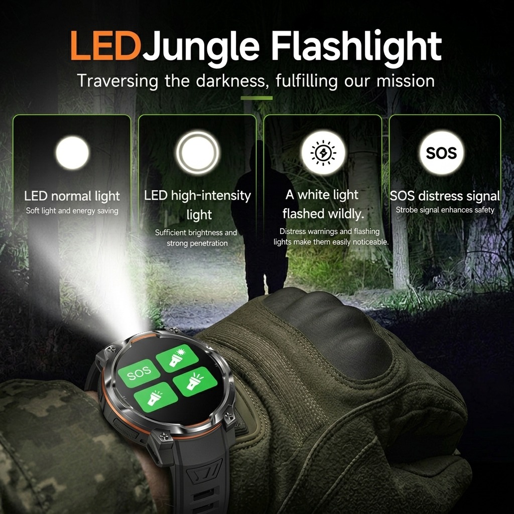 2026New Military VWAR GPS Smar - Watch Vs Smartwatch 评论和价格