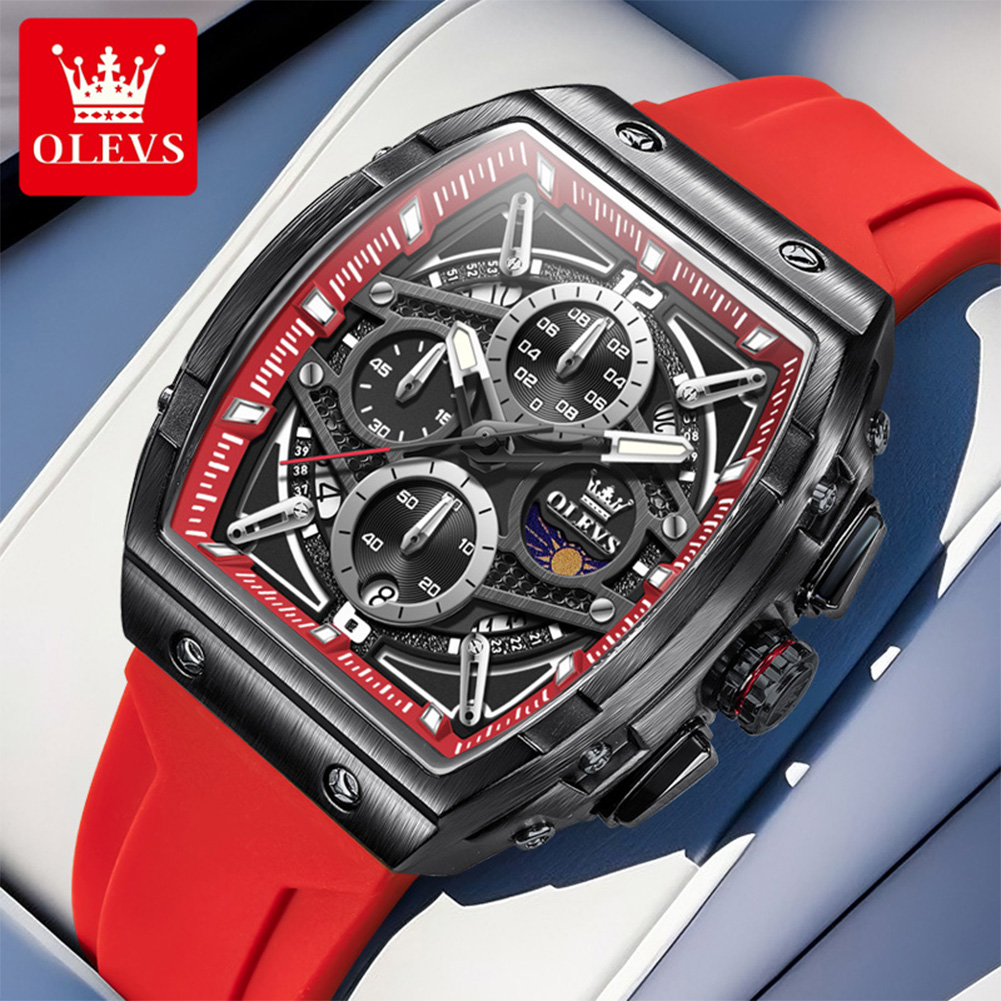 OLEVS 2975 Men's Watch Fashion - Skeleton Mechanical Watch 评论和价格