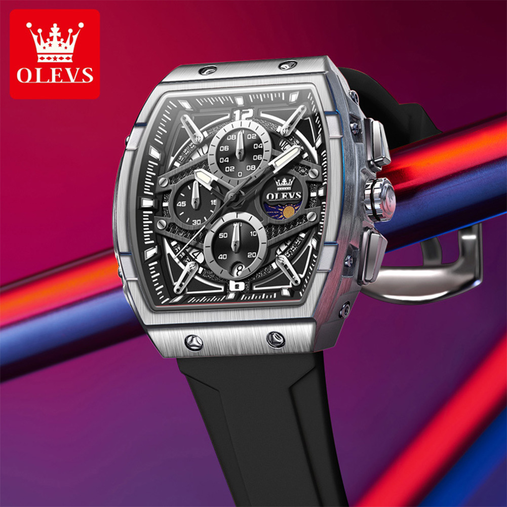 OLEVS 2975 Men's Watch Fashion - Skeleton Mechanical Watch 评论和价格