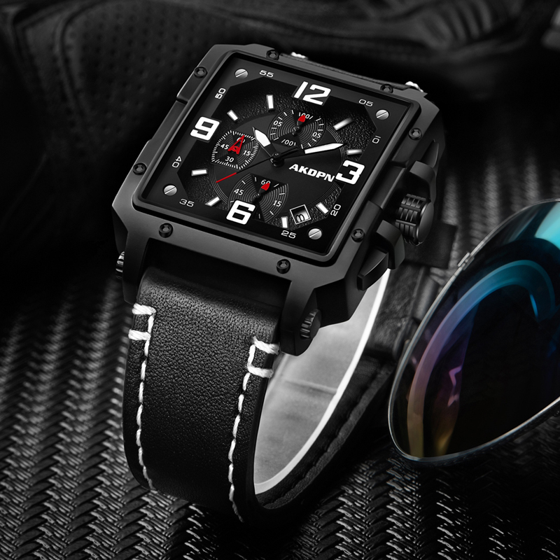 Man Watch Original Design Watc - Smartwatch Square Watches For Men 评论和价格