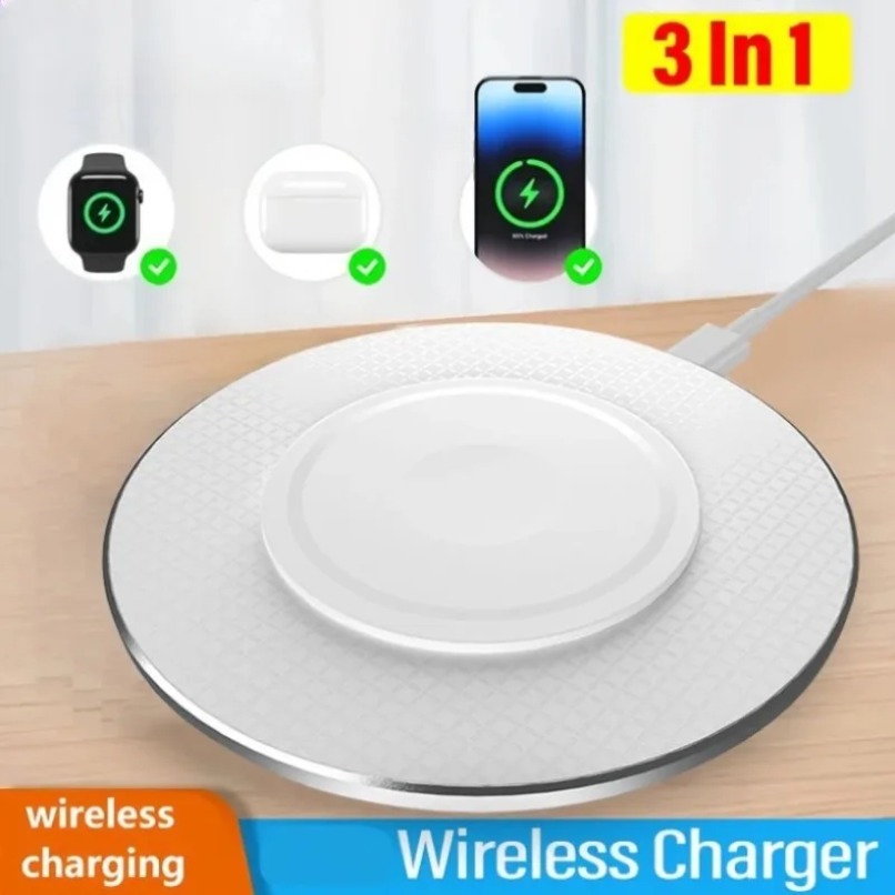 Universal 3 in 1 Wireless Char - Smartwatch Phone Watches 评论和价格