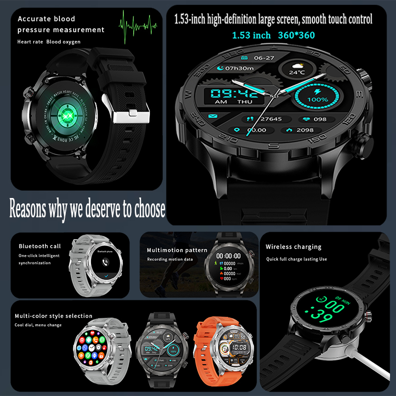 New GPS Track Smart Watch Men  - Smartwatch New Watches 评论和价格