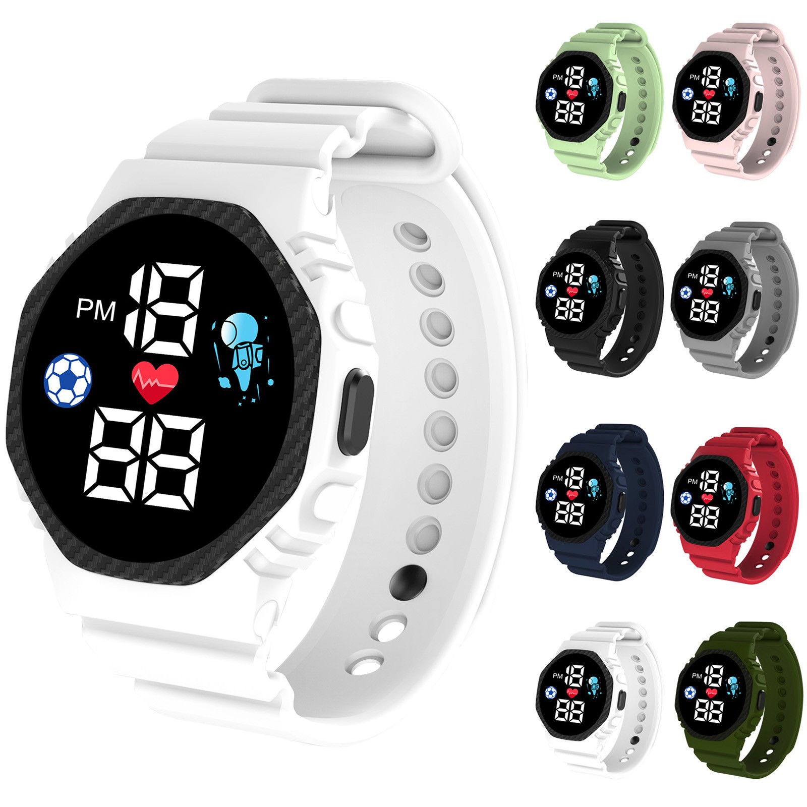 Multi-color Smart Watch For Ki - Smartwatch Digital Watches For Girls 评论和价格