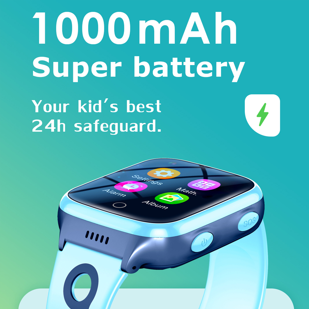 Hot 4G Kids Smartwatch 1000 Ma - Smartwatch Digital Watches For Girls 评论和价格