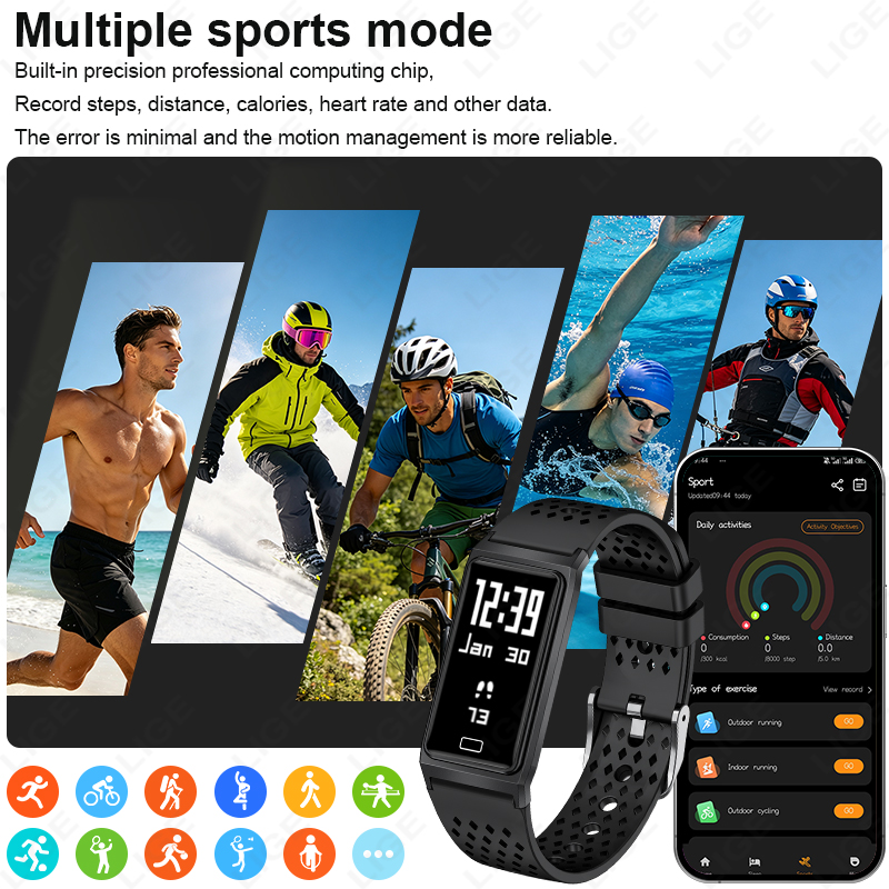 New Ultra-Slim 4.9mm Smart Wat - Smartwatch Slim Watches For Men 评论和价格