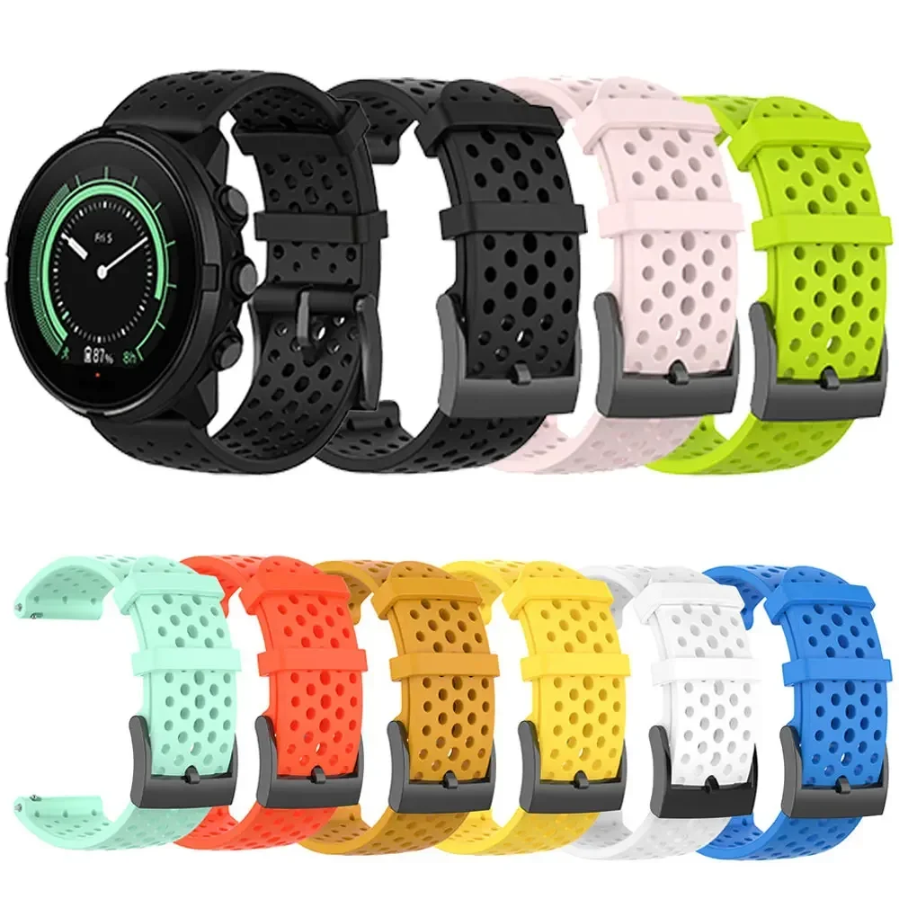 24mm Silicone Band For SUUNTO  - Fossil Watches Smartwatch Hybrid 评论和价格