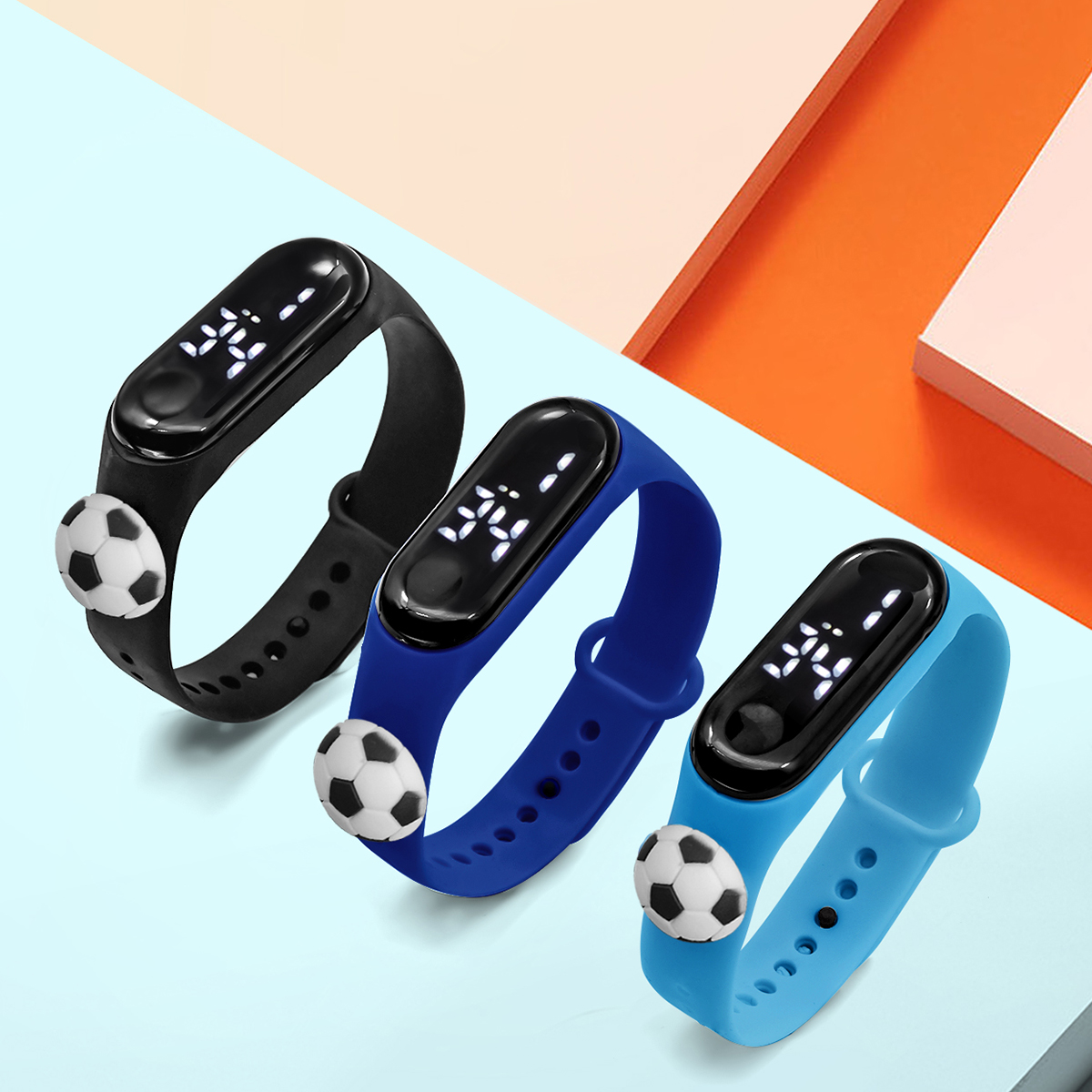 Hot Sale 3PCS Student Smartwat - Smartwatch Digital Watches For Girls 评论和价格