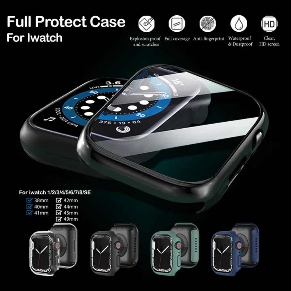 Case For Apple Watch Screen Pr - Smartwatch New Watches 评论和价格