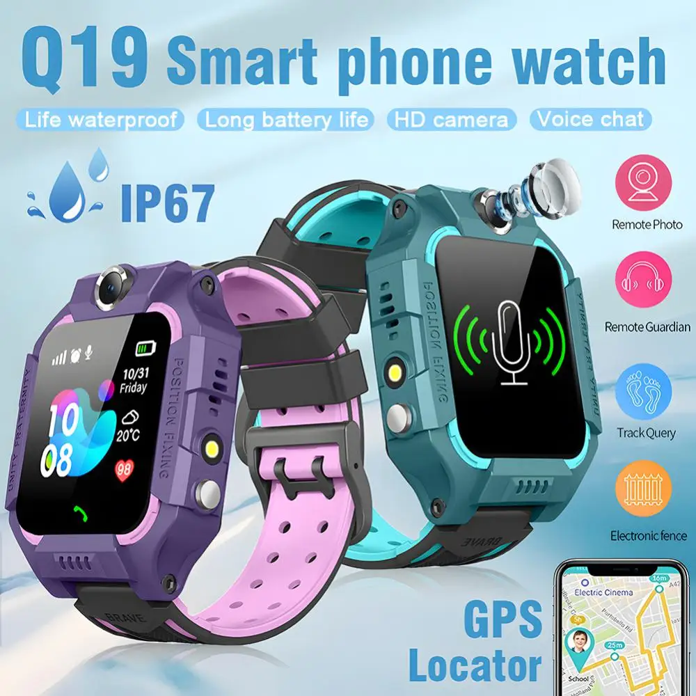 New Kids 2G Smart Watch SOS LB - Smartwatch New Watches 评论和价格