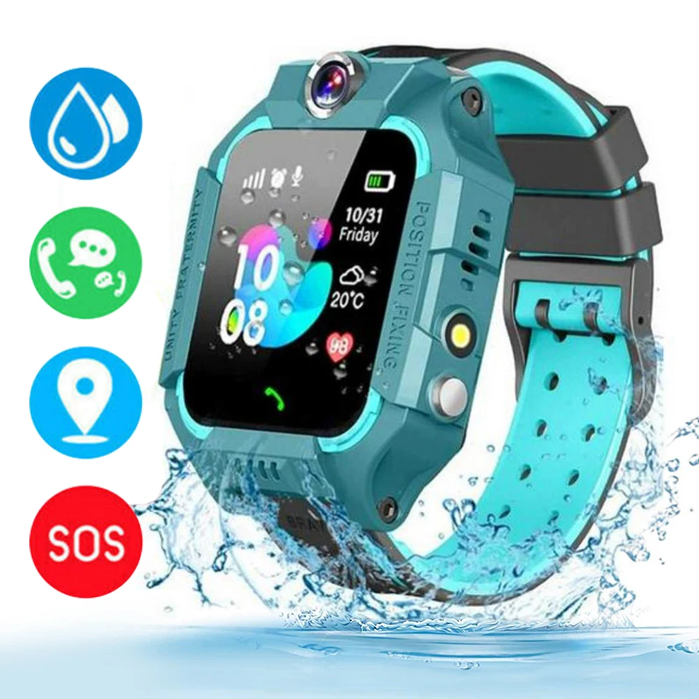 New Kids 2G Smart Watch SOS LB - Smartwatch New Watches 评论和价格