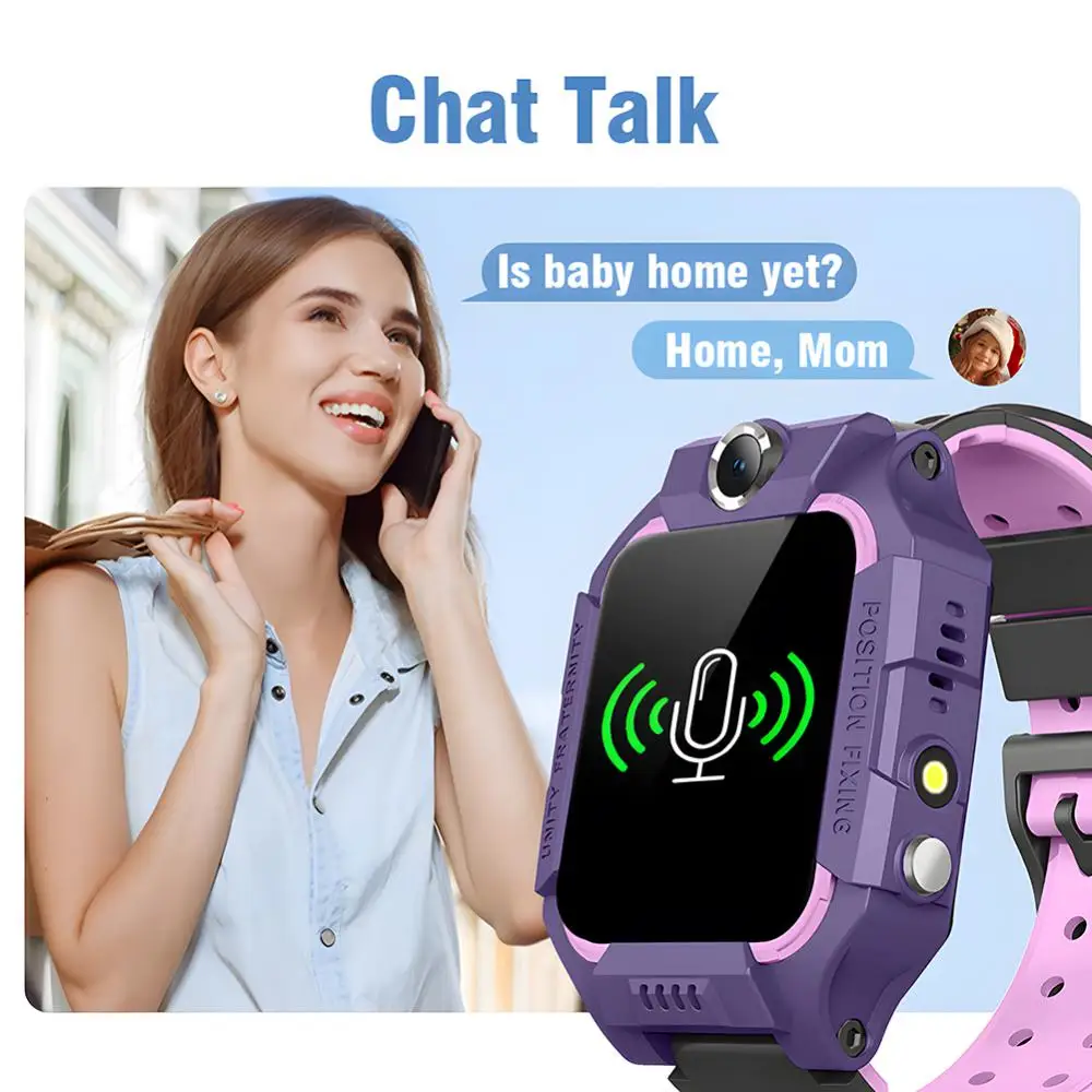 New Kids 2G Smart Watch SOS LB - Smartwatch New Watches 评论和价格