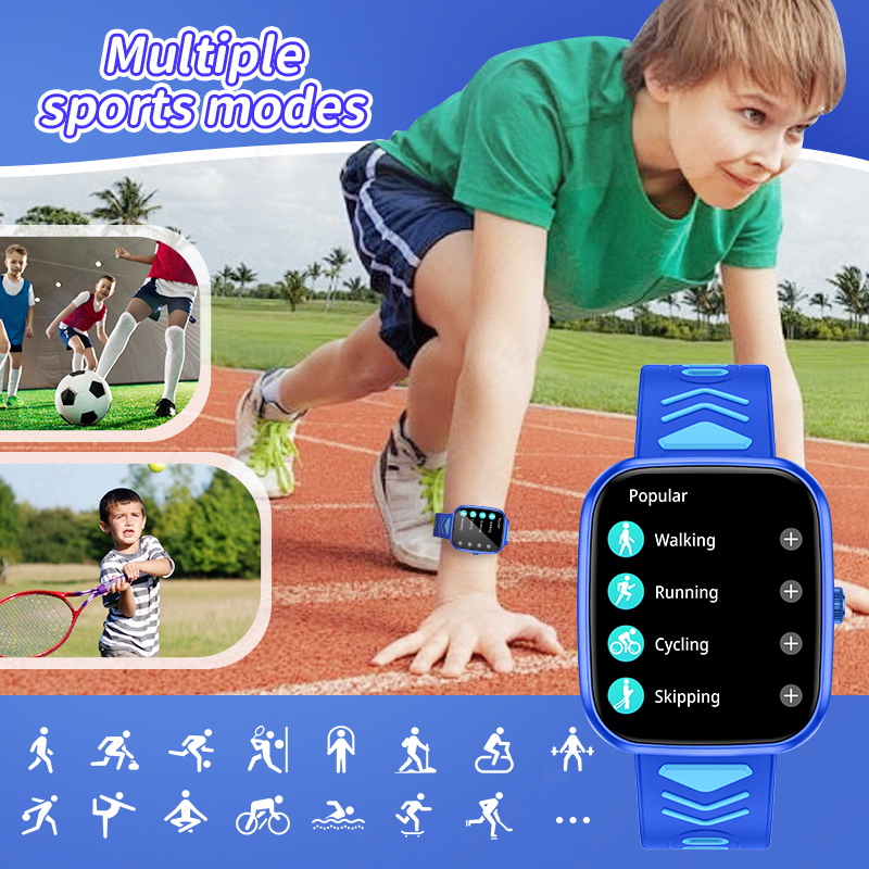 LIGE New Kids Smart Watch Teen - Smartwatch Digital Watches For Girls 评论和价格