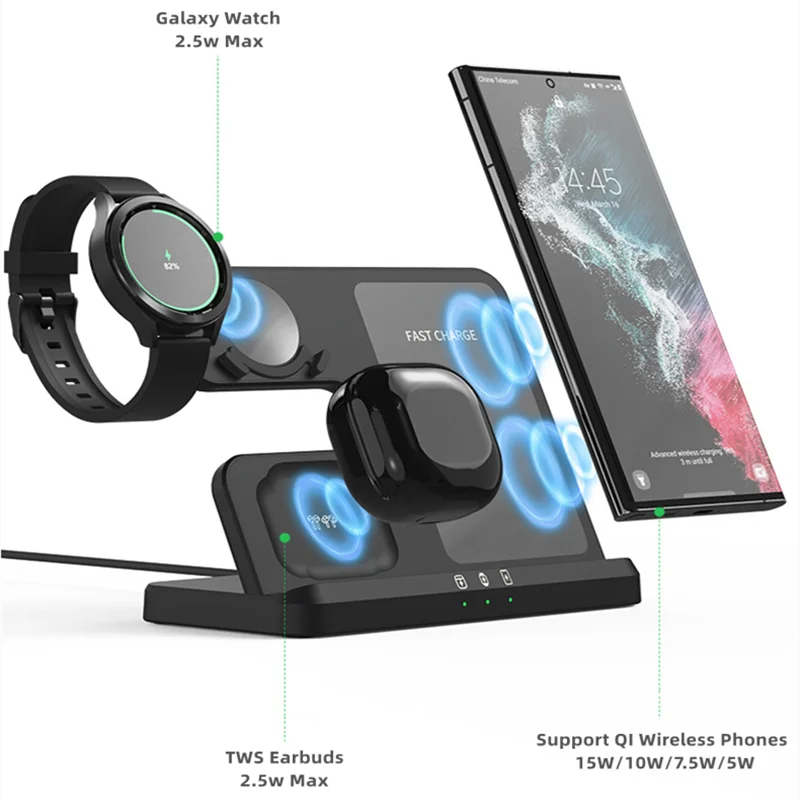 3 in 1 Charger for Samsung Gal - Smartwatch Phone Watches 评论和价格