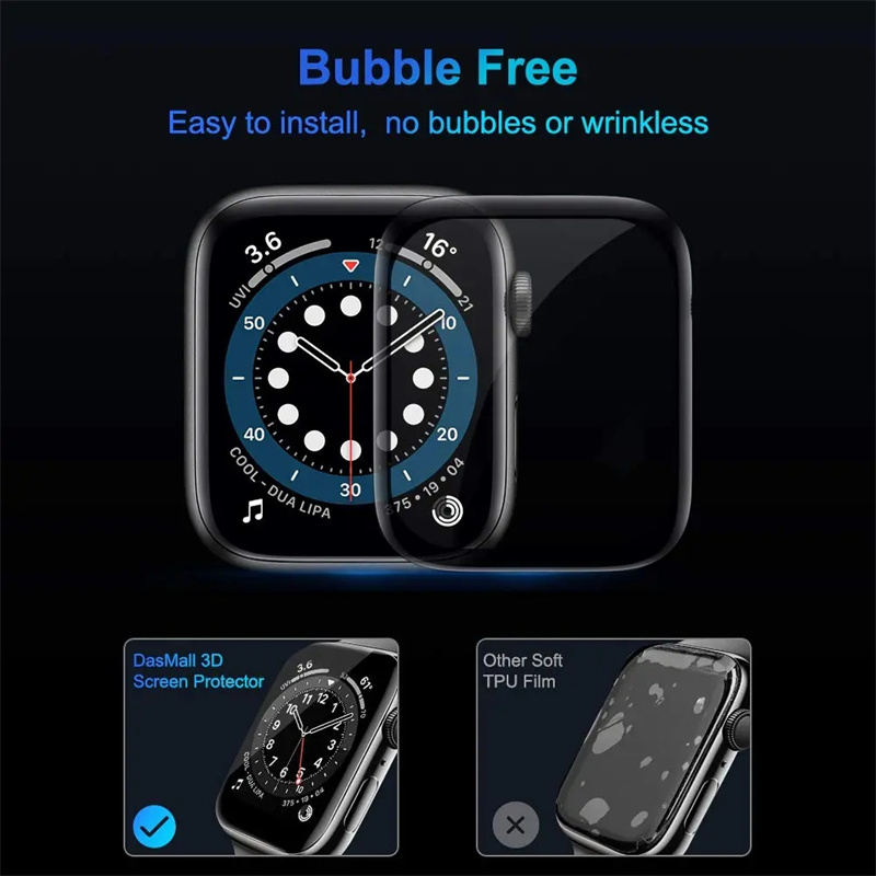Soft Glass For Apple Watch Scr - Apple Watch Band 评论和价格