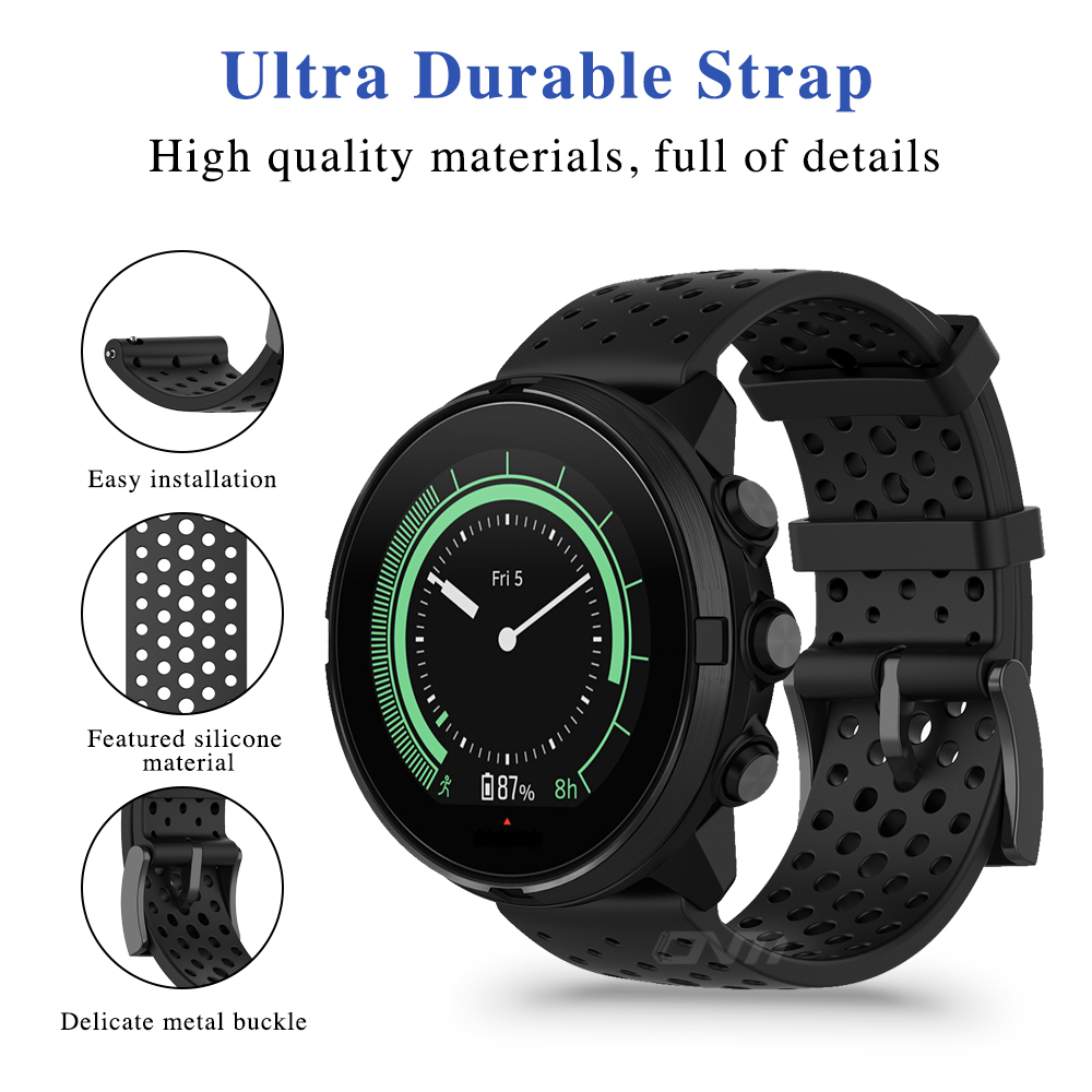 Silicone Bracelet for Suunto 7 - Fossil Watches Smartwatch Hybrid 评论和价格