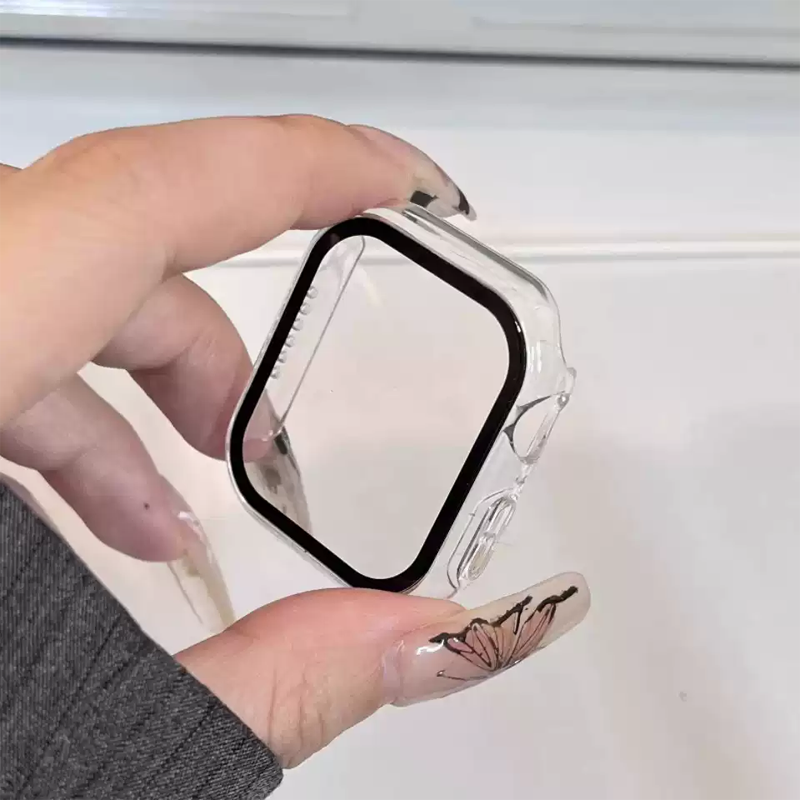 Glass+Case For Apple Watch 44m - Apple Watch Band 评论和价格