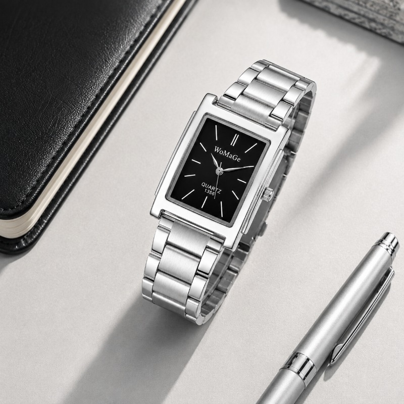Business Men Watch Fashion Squ - Smartwatch Square Watches For Men 评论和价格