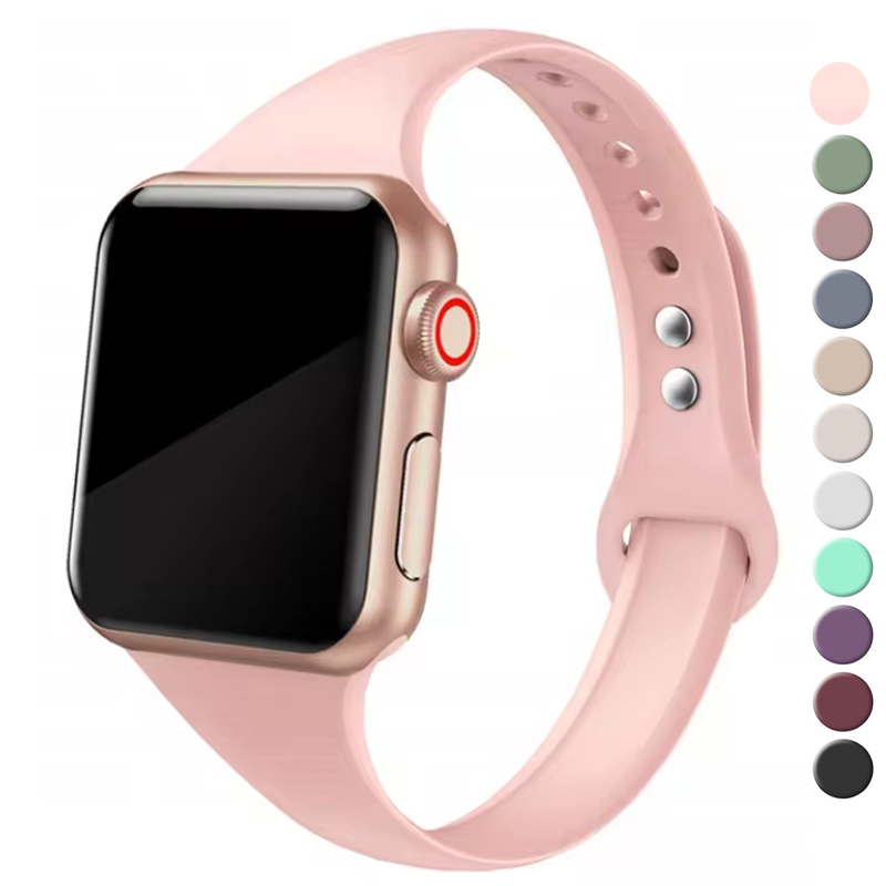 Slim Strap for Apple watch ban - Smartwatch Slim Watches For Men 评论和价格