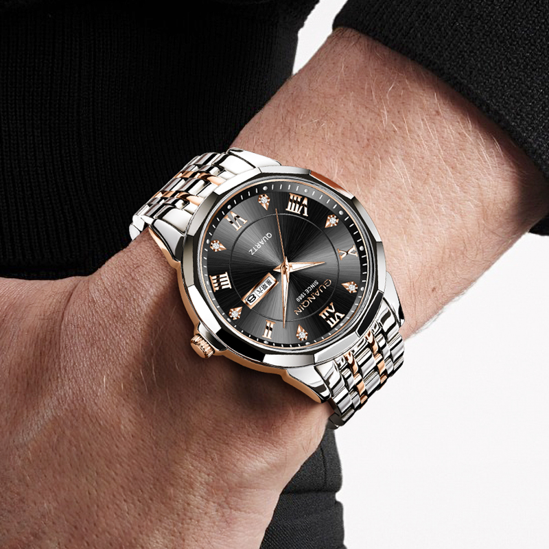 GUANQIN Premium Men's Quartz W - Smartwatch Premium Watches For Men 评论和价格