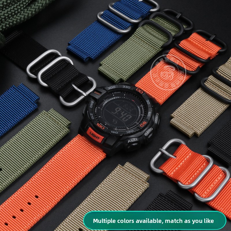 Nylon Watch Strap For Casio G- - Casio Watch G-Shock Dw-5600 评论和价格