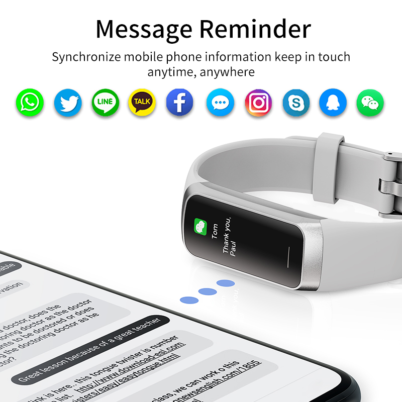 LIGE 1.1 Inch Amoled Heart Rat - Smartwatch Slim Watches For Men 评论和价格