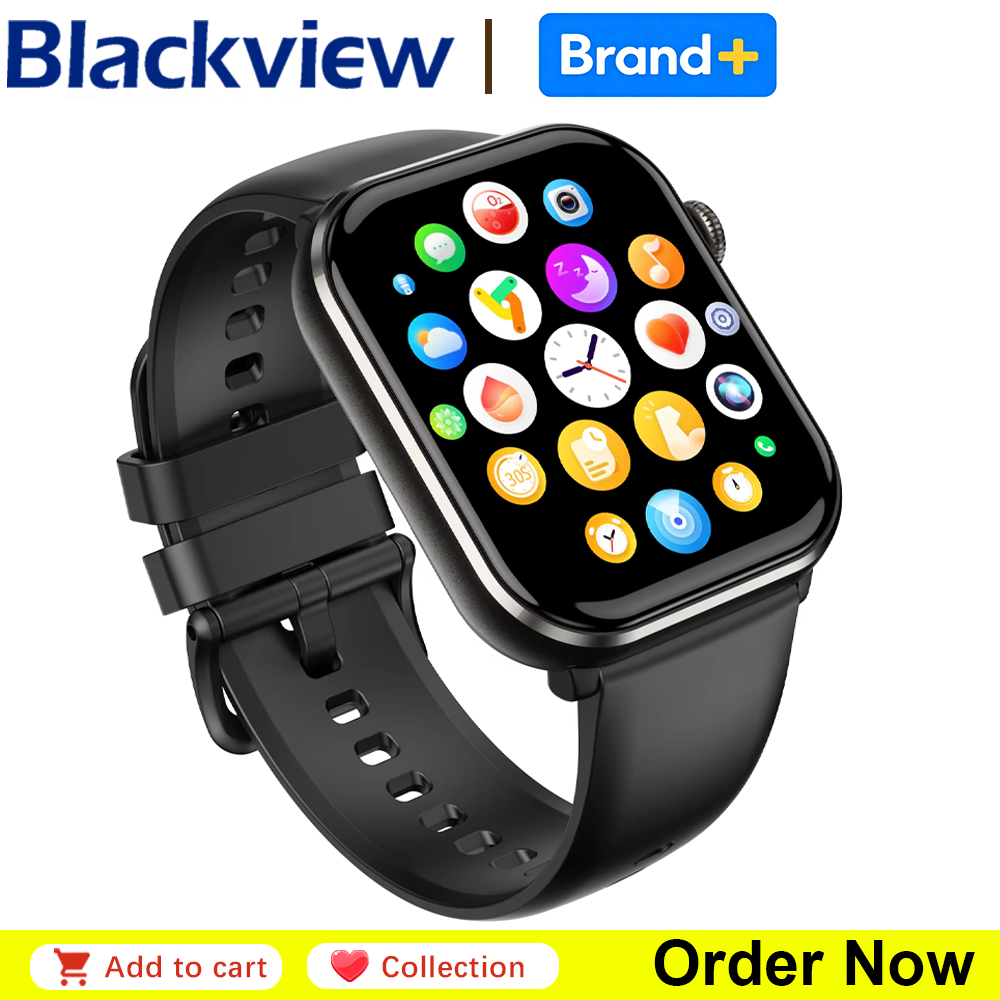 Blackview R60 Bluetooth Call S - Smartwatch Square Watches For Men 评论和价格