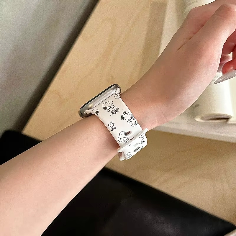 Cartoon Snoopy Watchband Apple - Apple Watch Band 评论和价格