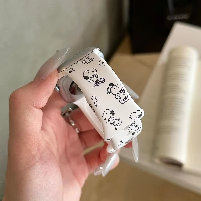 Cartoon Snoopy Watchband Apple - Apple Watch Band 评论和价格