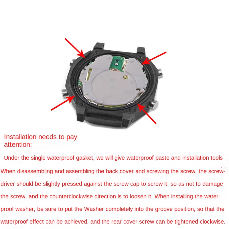 Rear cover waterproof ring for - Casio Watch G-Shock Dw-5600 评论和价格