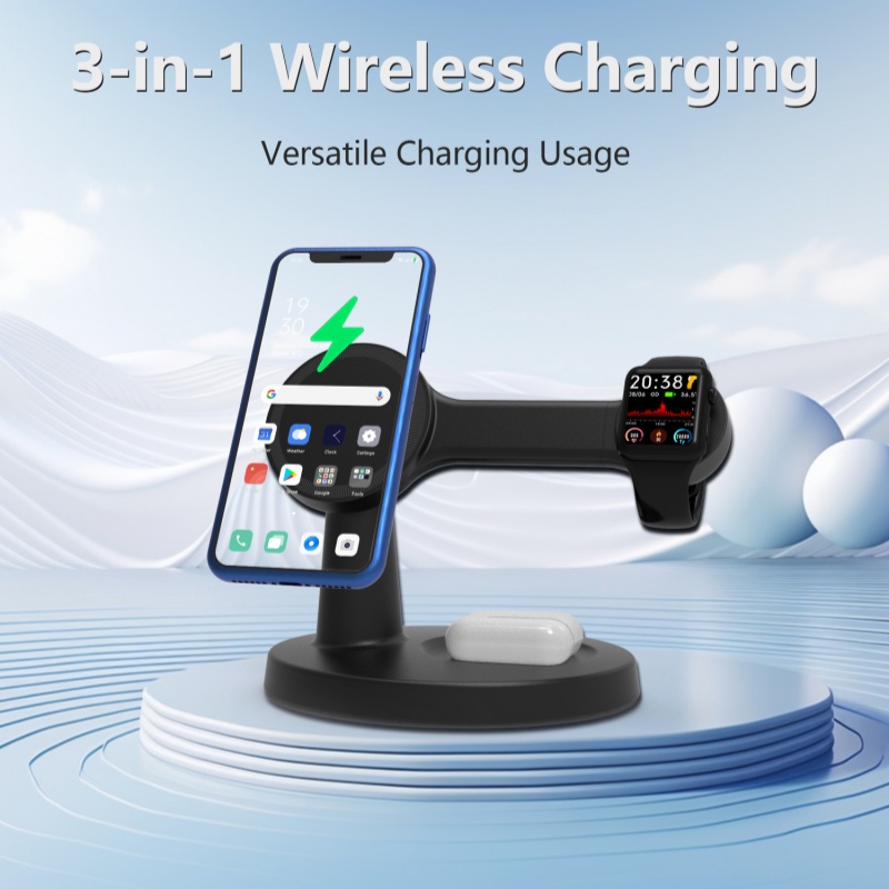 The three-in-one wireless char - Smartwatch Phone Watches 评论和价格