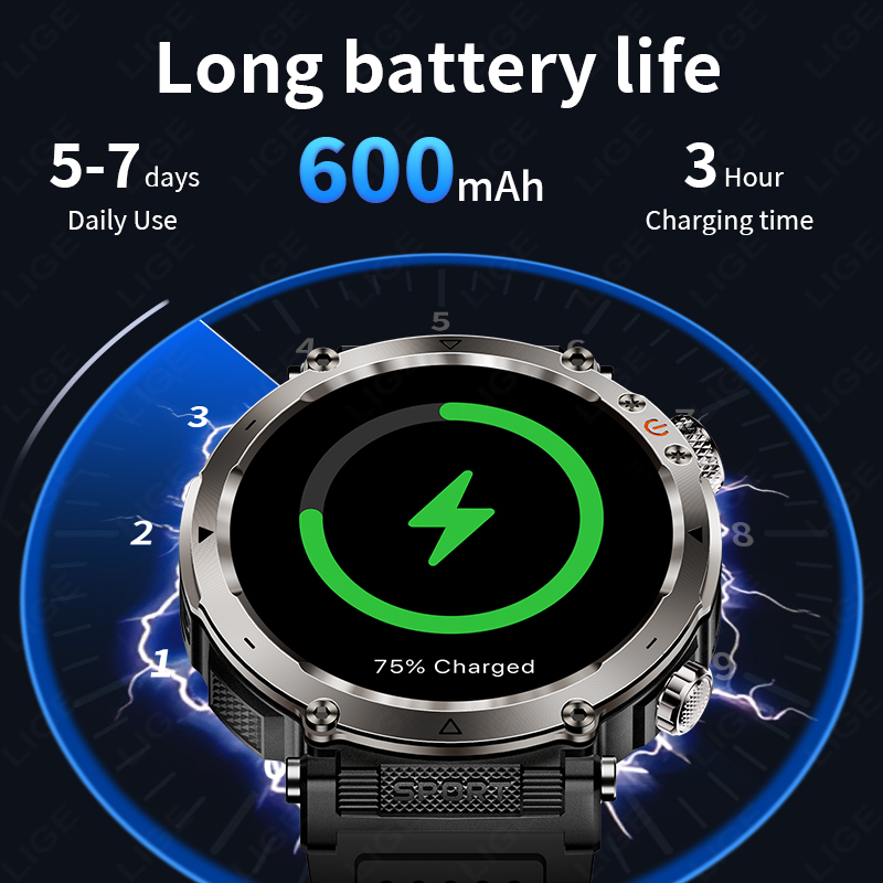 New Military Outdoor Smartwatc - Smartwatch New Watches 评论和价格