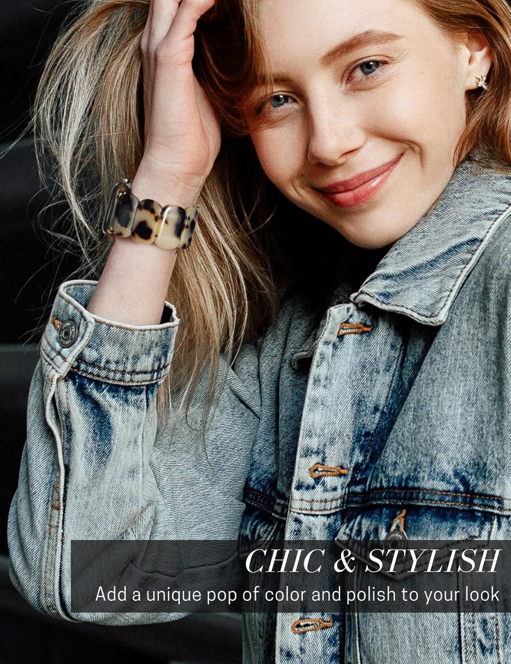 Heesch Tortoise Stretchy Watch - Apple Watch Band 评论和价格