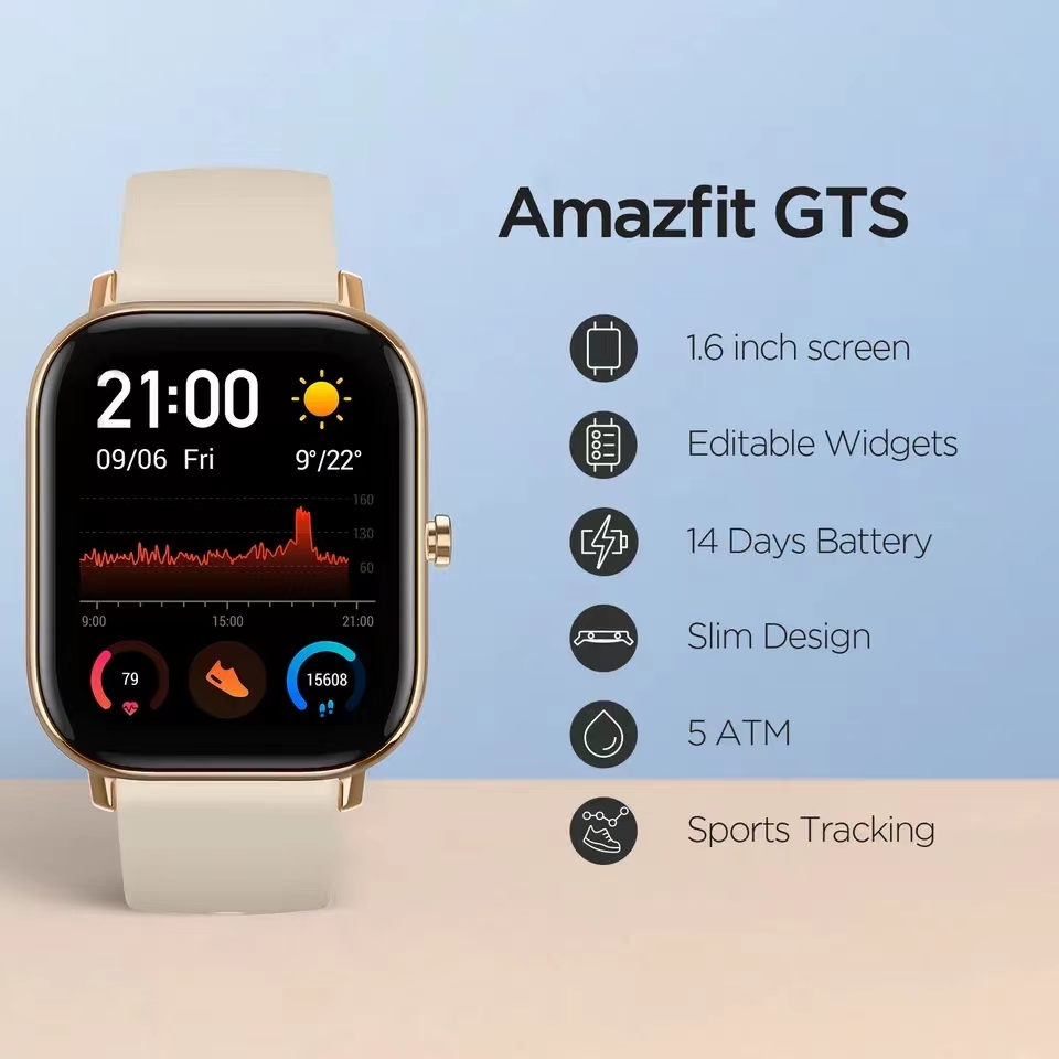Amazfit GTS Smart Watch For Me - Smartwatch Refurbished Watches 评论和价格