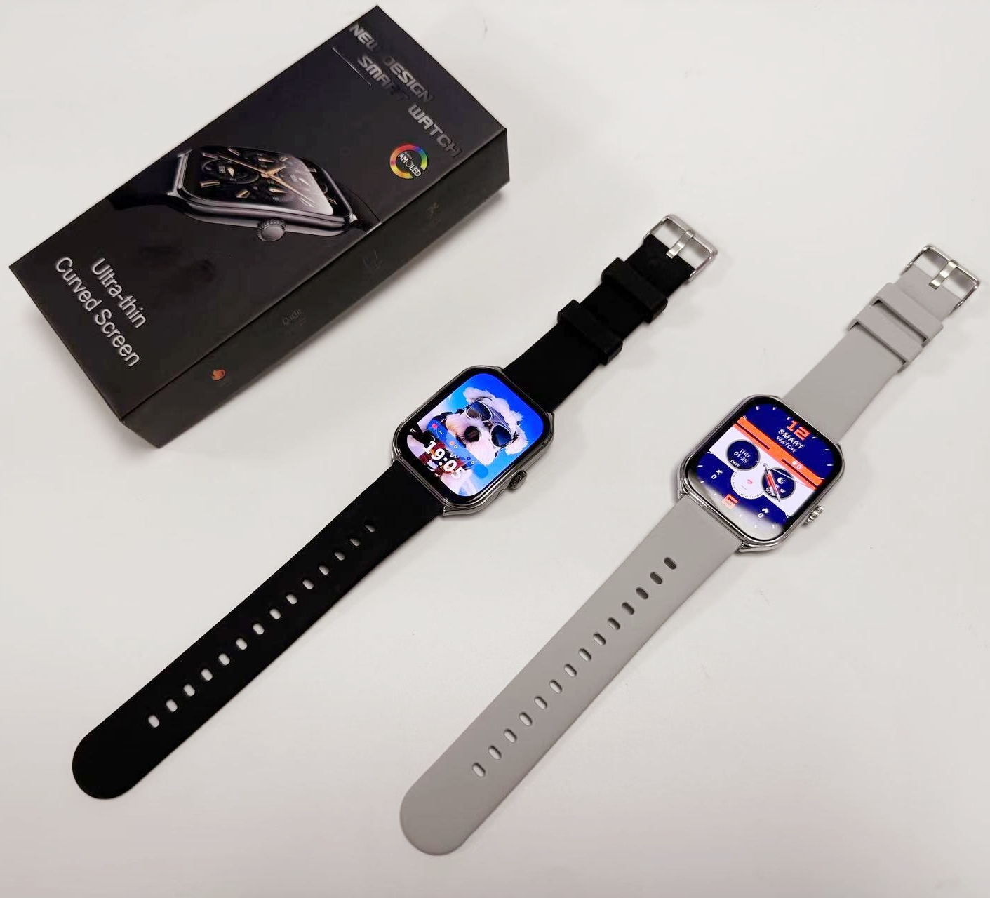 Fashion Ultra-Slim Amoled Smar - Smartwatch Slim Watches For Men 评论和价格