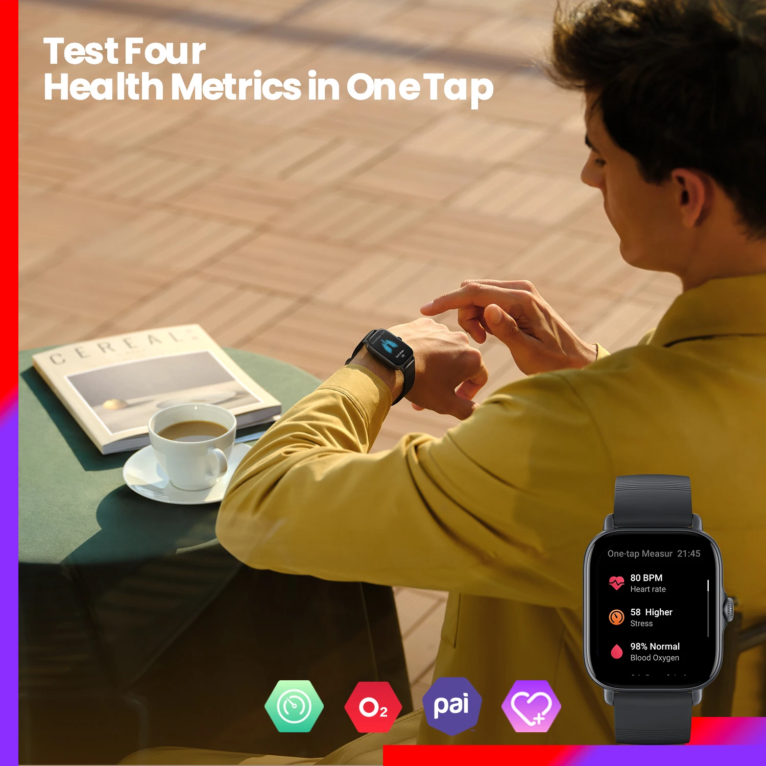 Amazfit GTS 3 Smartwatch  5ATM - Smartwatch Refurbished Watches 评论和价格