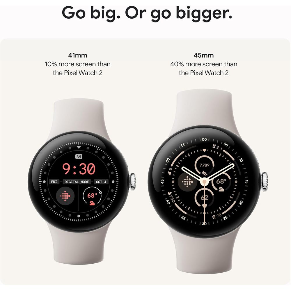 Pixel Watch 3 (45mm) 2024 el - - Smartwatch El 评论和价格