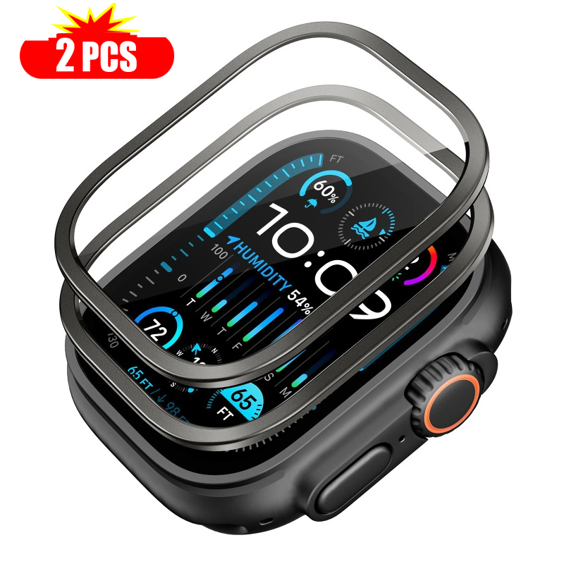 2pcs Tempered Glass for Apple  - Apple Watch Band 评论和价格